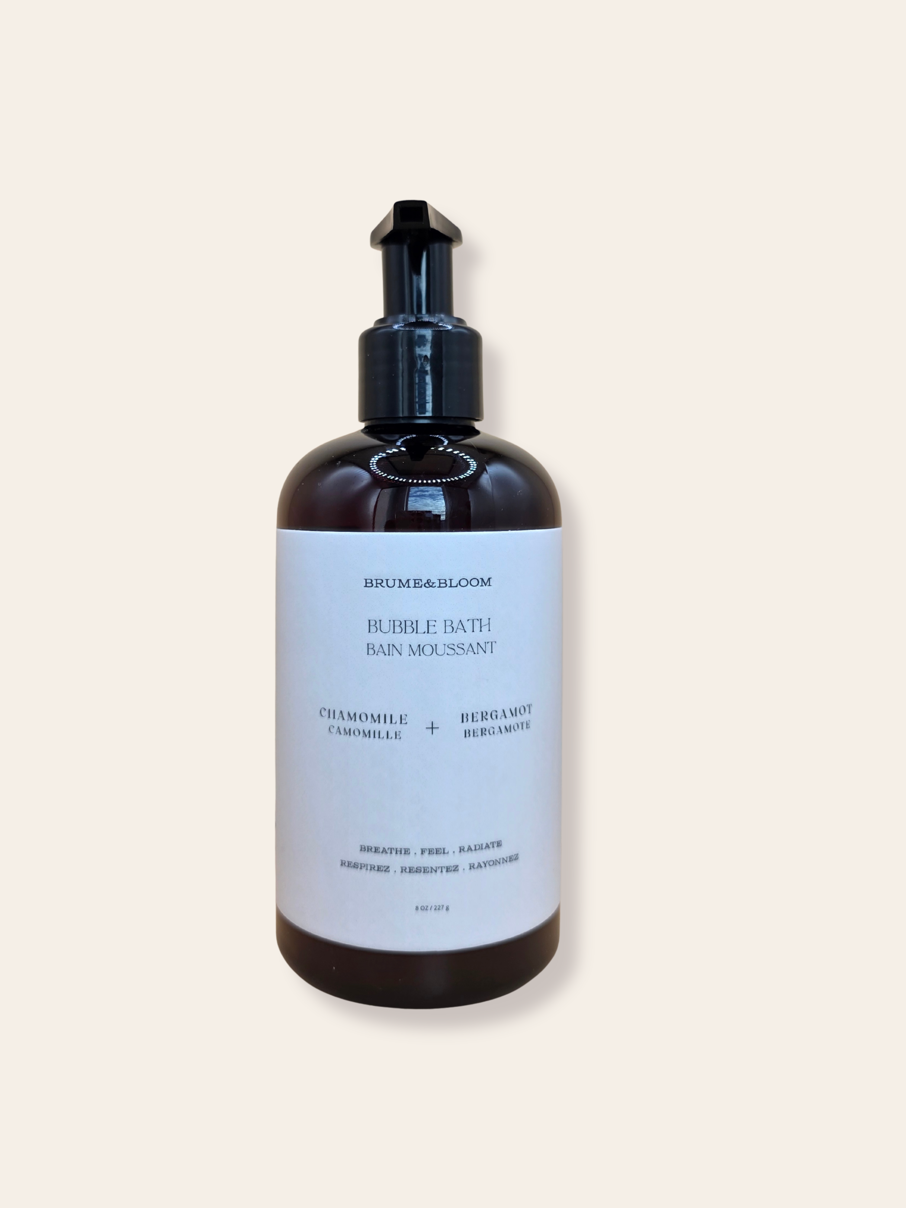 Bain moussant Camomille et Bergamote - Brume&Bloom