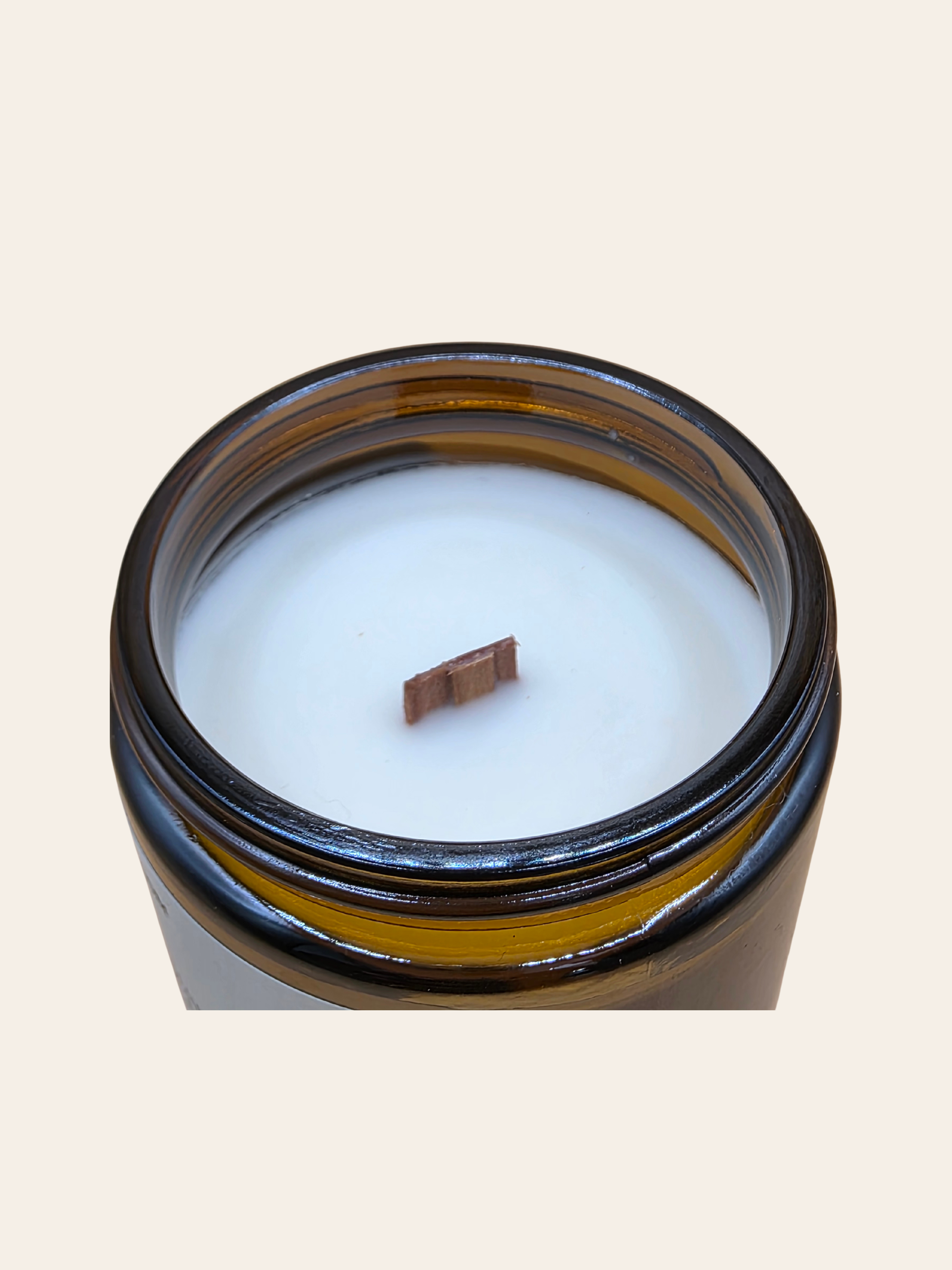 Bougie à mèche de bois - Yuzu + Hinoki