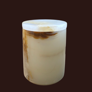 Vase en onyx naturel rechargeable